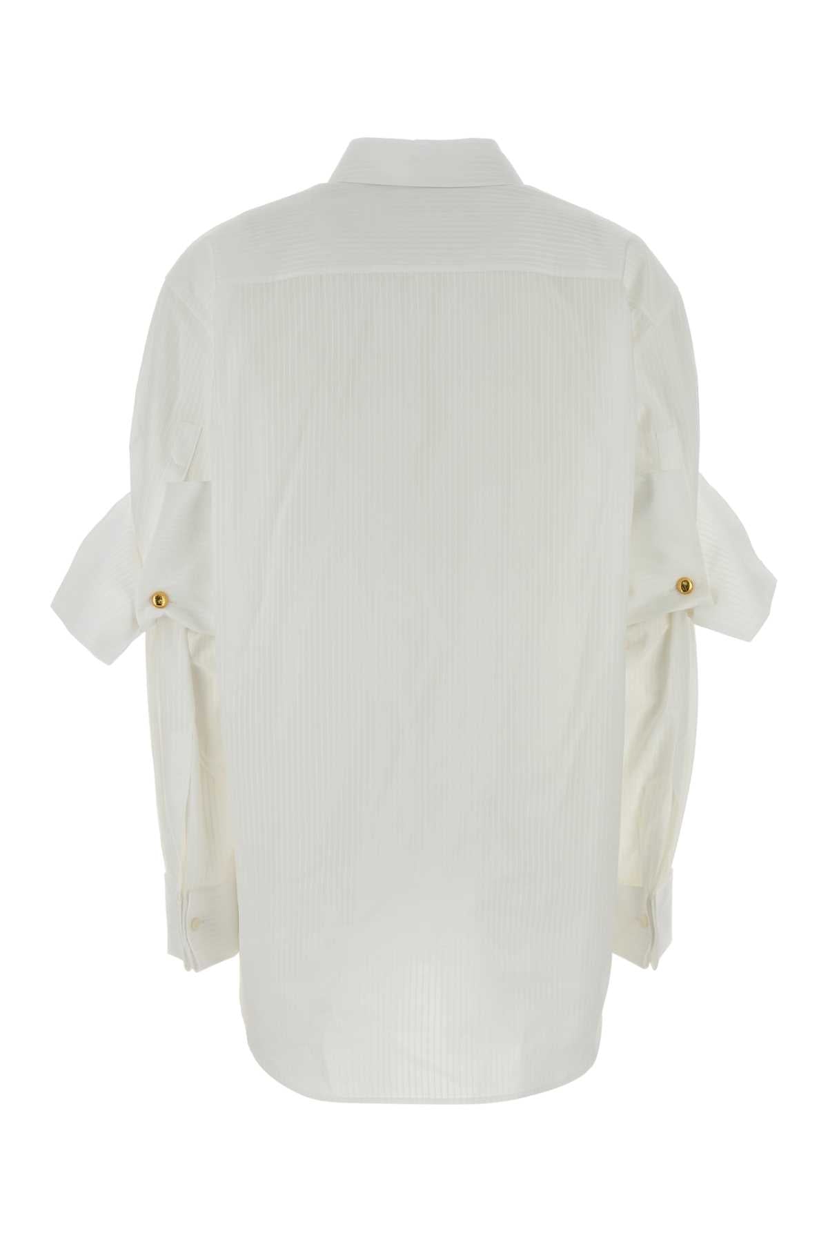 Loewe Women White Cotton Shirt