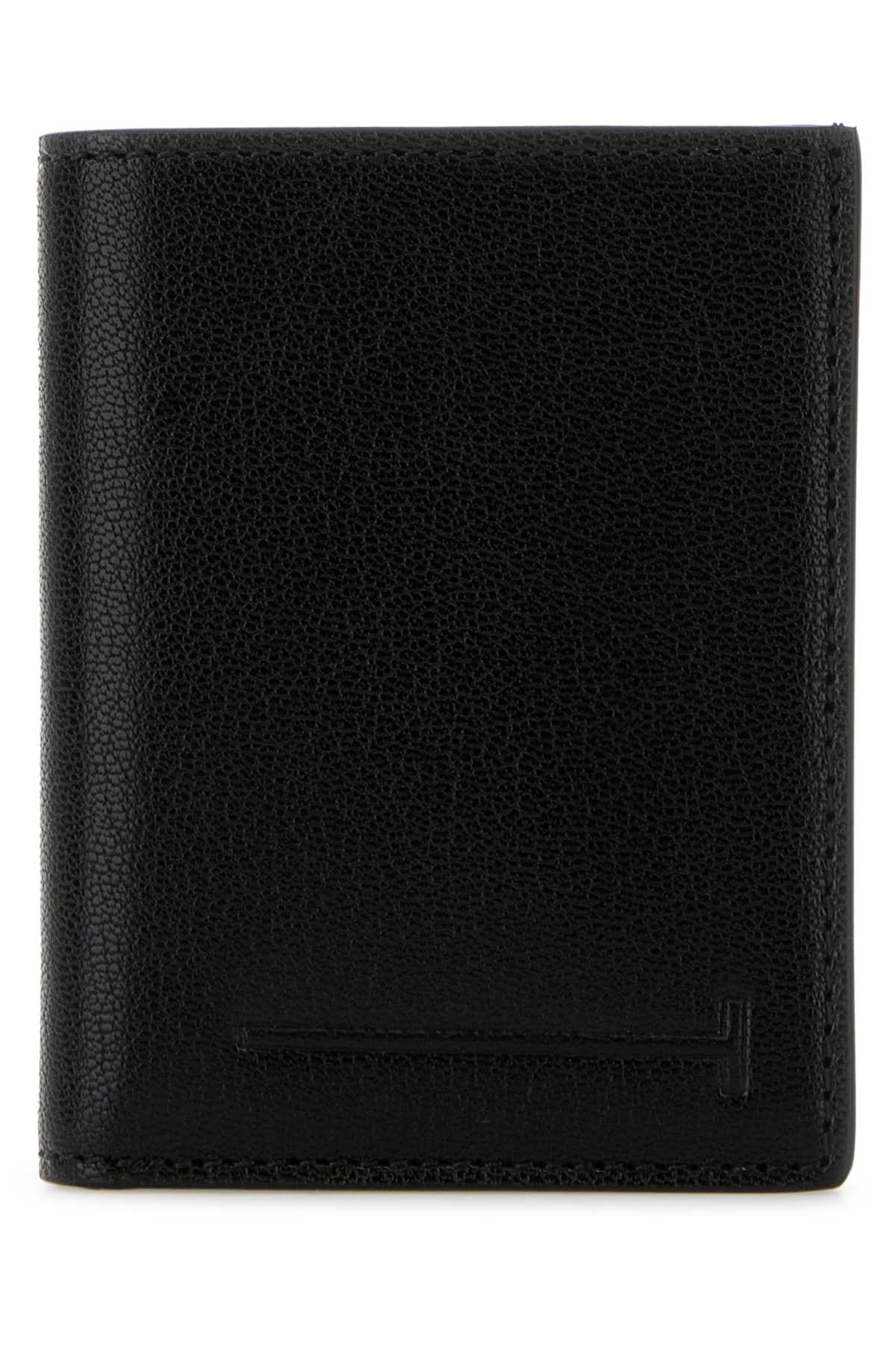 Tom Ford Men Black Leather Wallet