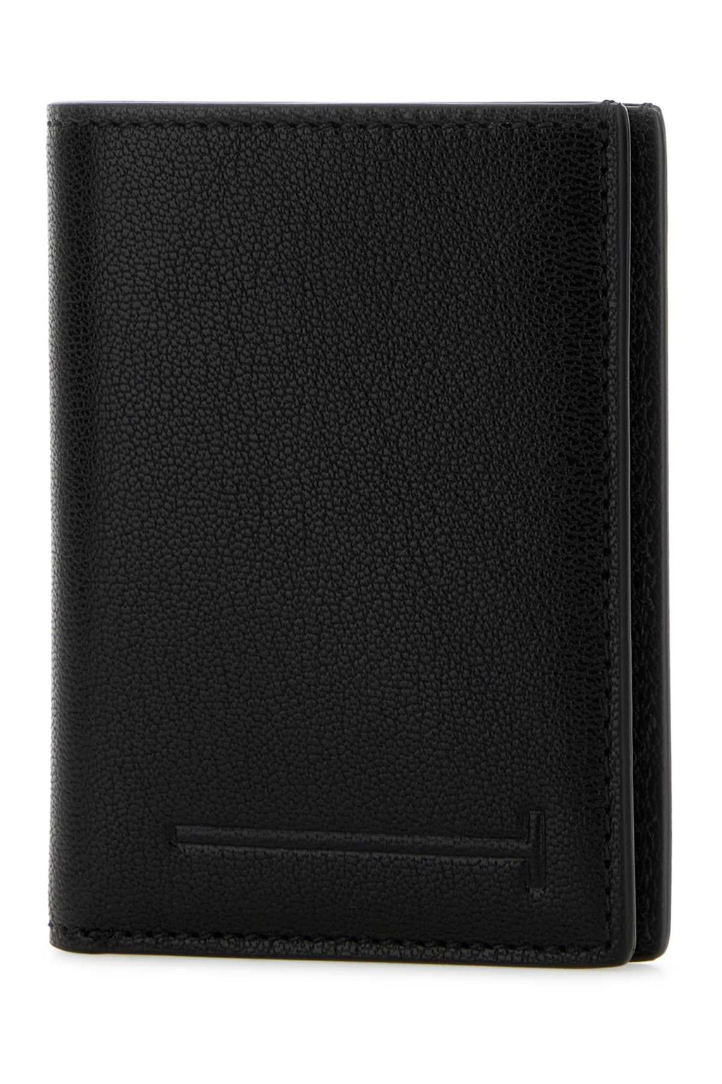 Tom Ford Men Black Leather Wallet