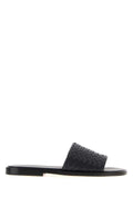 Bottega Veneta Men Slate Nappa Leather Elio Slippers