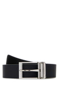 Burberry Men Printed Canvas Belt
