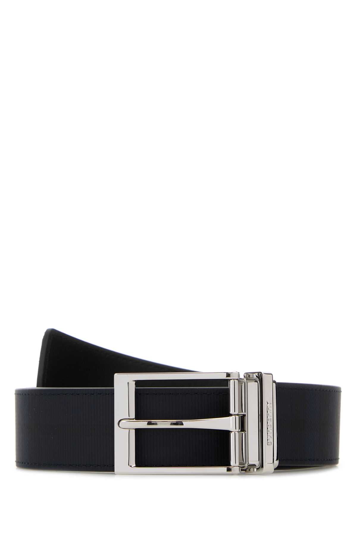 Burberry Men Printed Canvas Belt