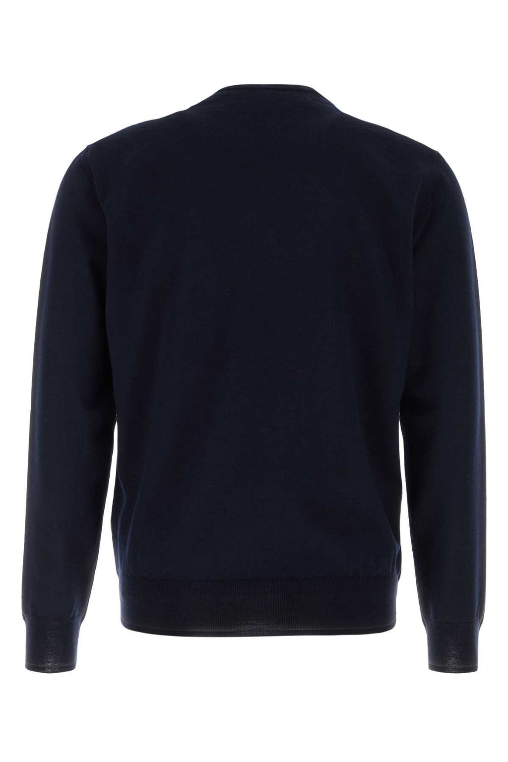 Valentino Garavani Men Midnight Blue Wool Sweater