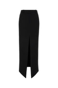 Tom Ford Women Black Satin Skirt
