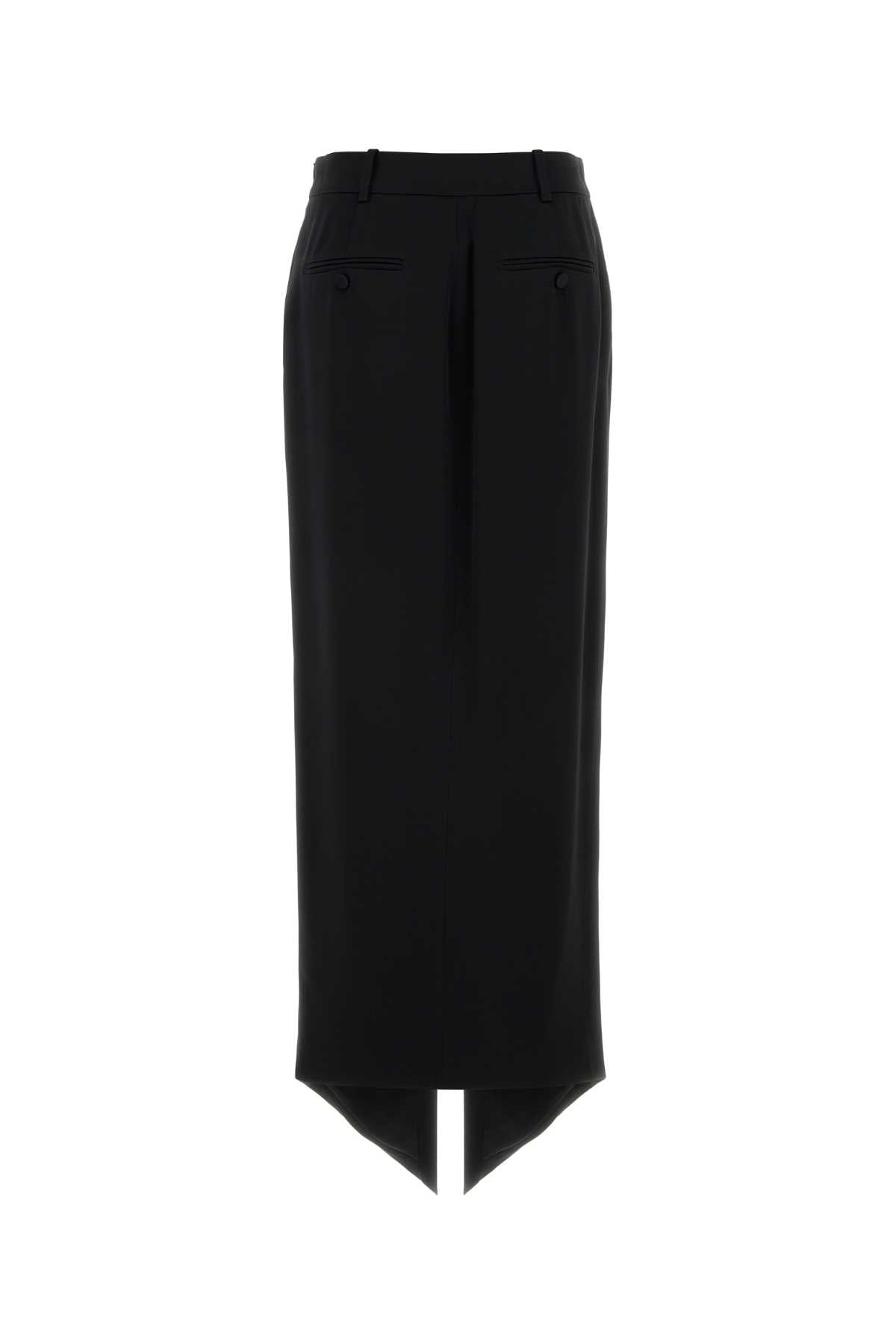 Tom Ford Women Black Satin Skirt