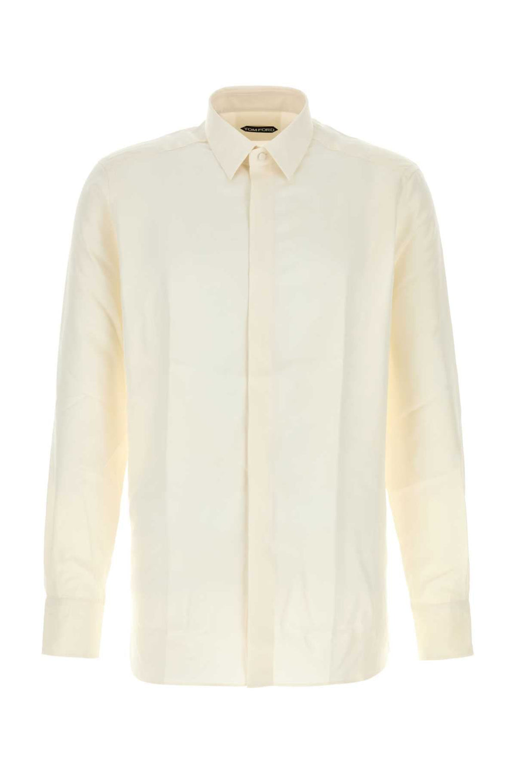 Tom Ford Men Ivory Twill Shirt
