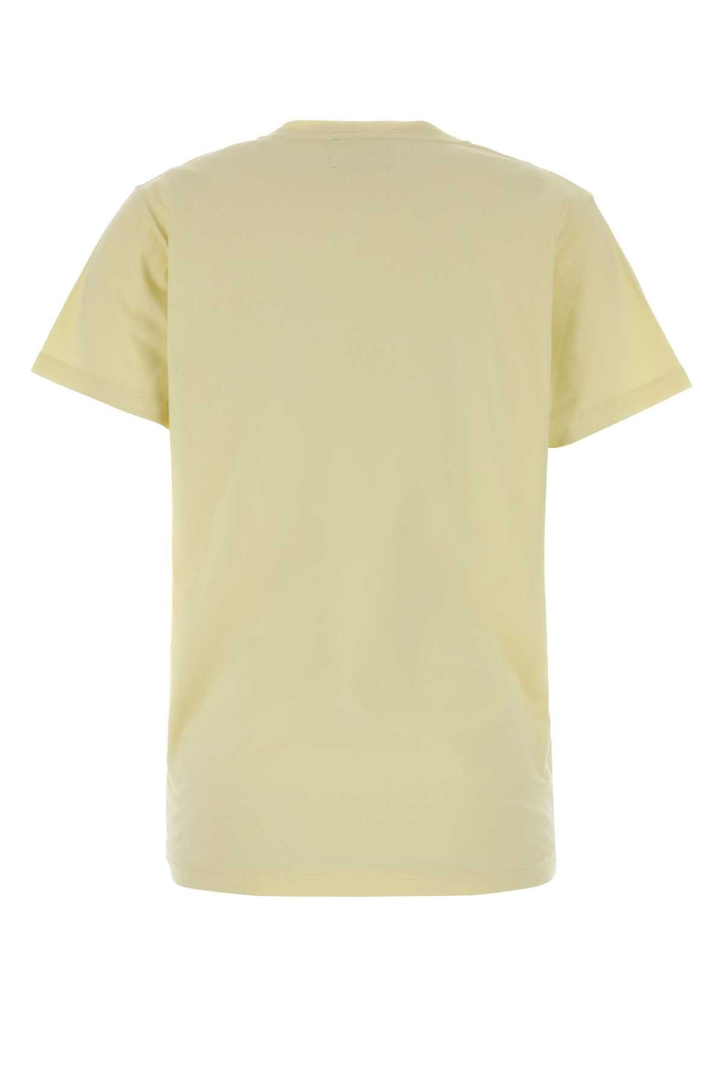 Isabel Marant Etoile Women Pastel Yellow Cotton Aby T-Shirt