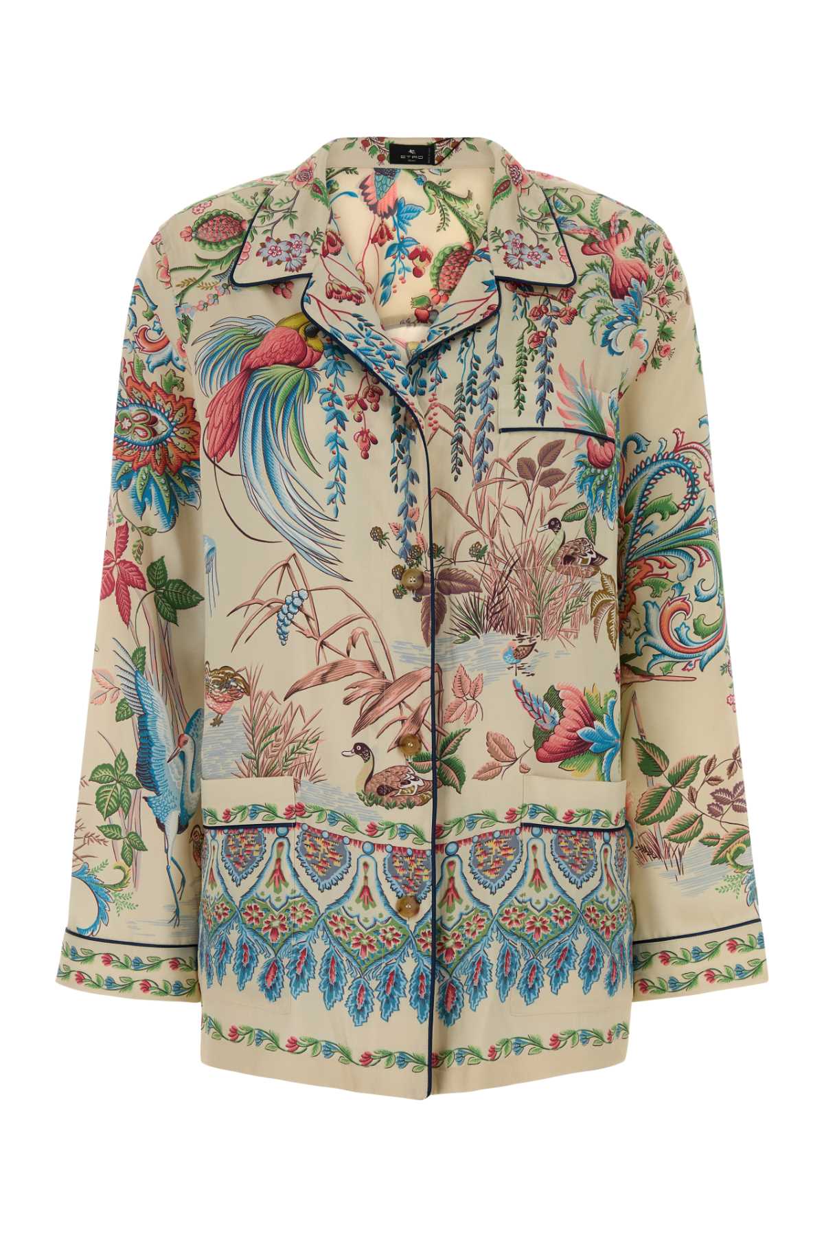 Etro Women Printed Twill Shirt