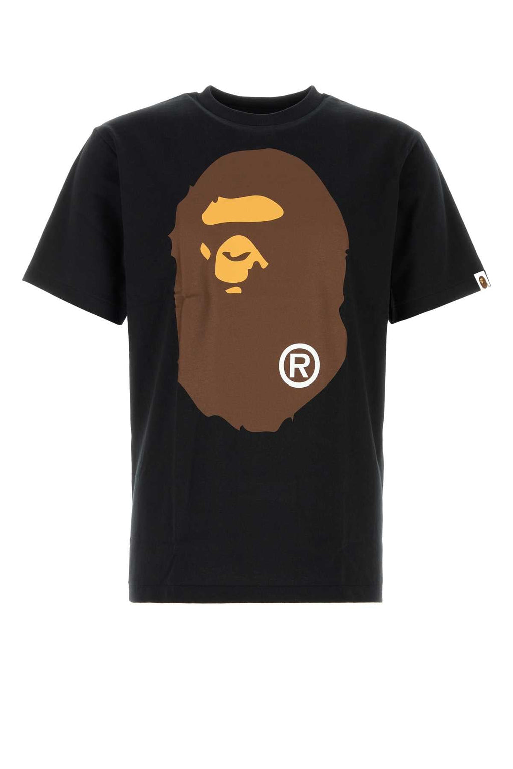 Bape Men Black Cotton Big Ape Head T-Shirt