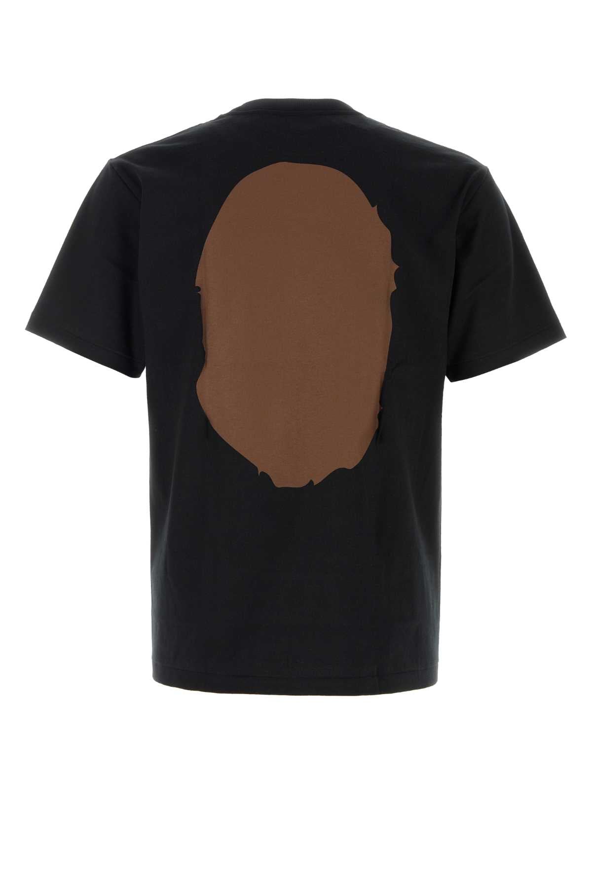 Bape Men Black Cotton Big Ape Head T-Shirt