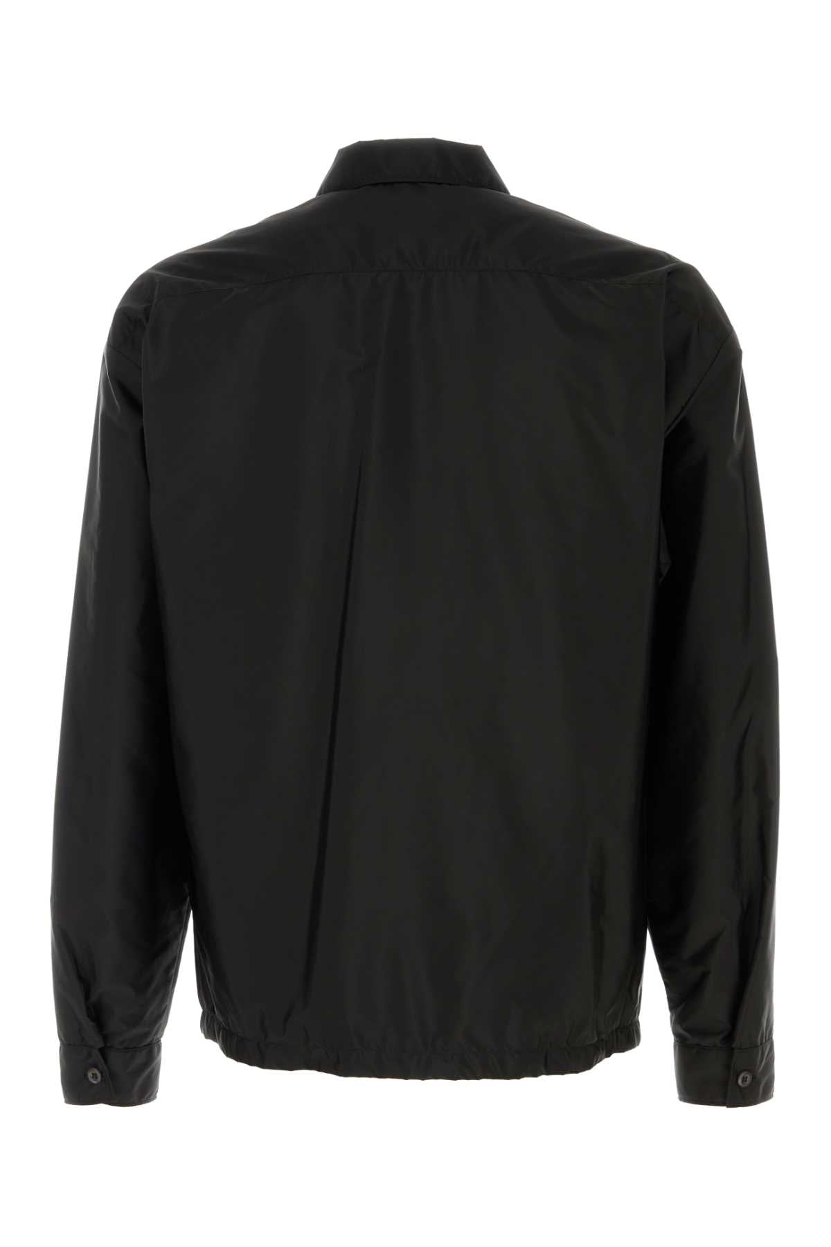 Prada Men Black Re-Nylon Shirt