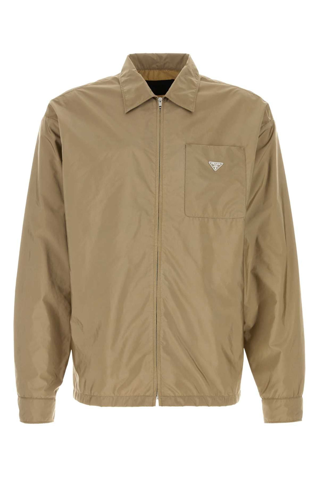 Prada Men Cappuccino Re-Nylon Shirt