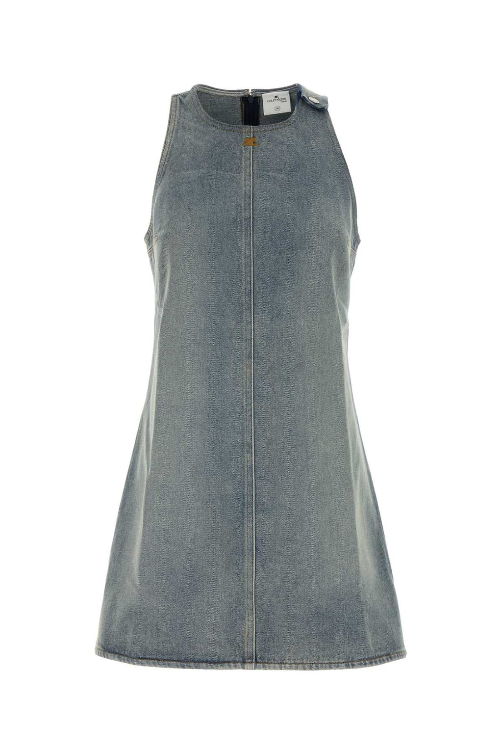 Courreges Women Denim Mini Dress