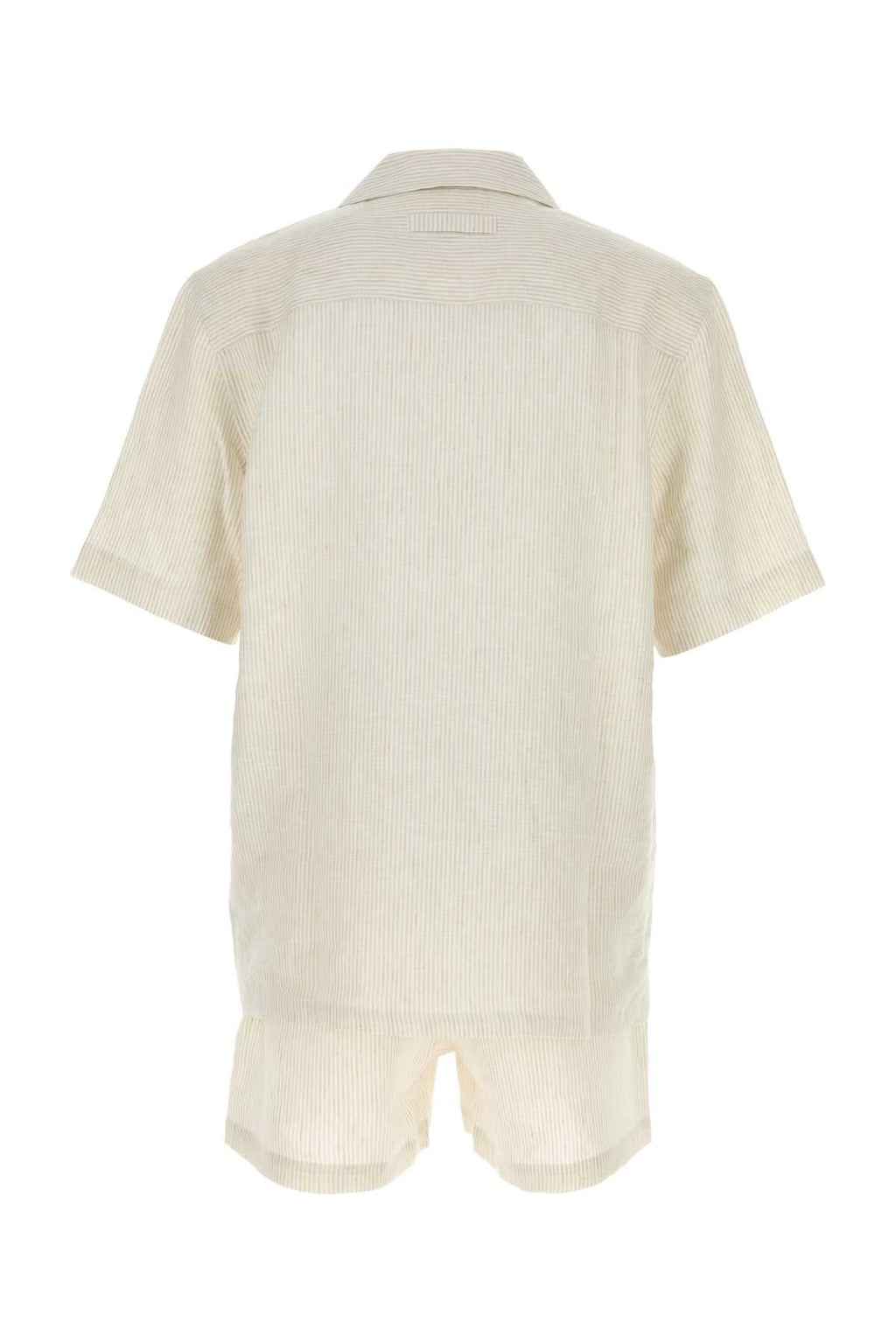 Zegna Men Embroidered Linen Pyjama