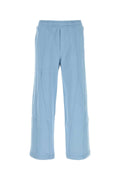 Dolce & Gabbana Men Light Blue Cotton Joggers