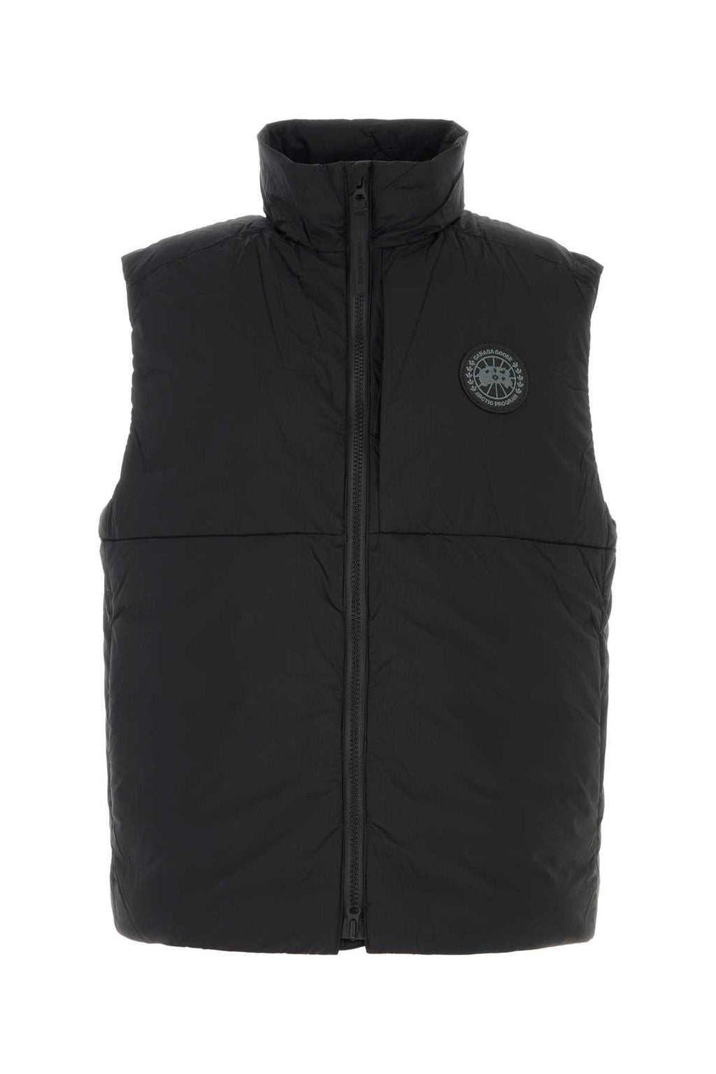 Canada Goose Men Black Nylon Sleeveless Lodge Down Jacket