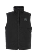 Canada Goose Men Black Nylon Sleeveless Lodge Down Jacket