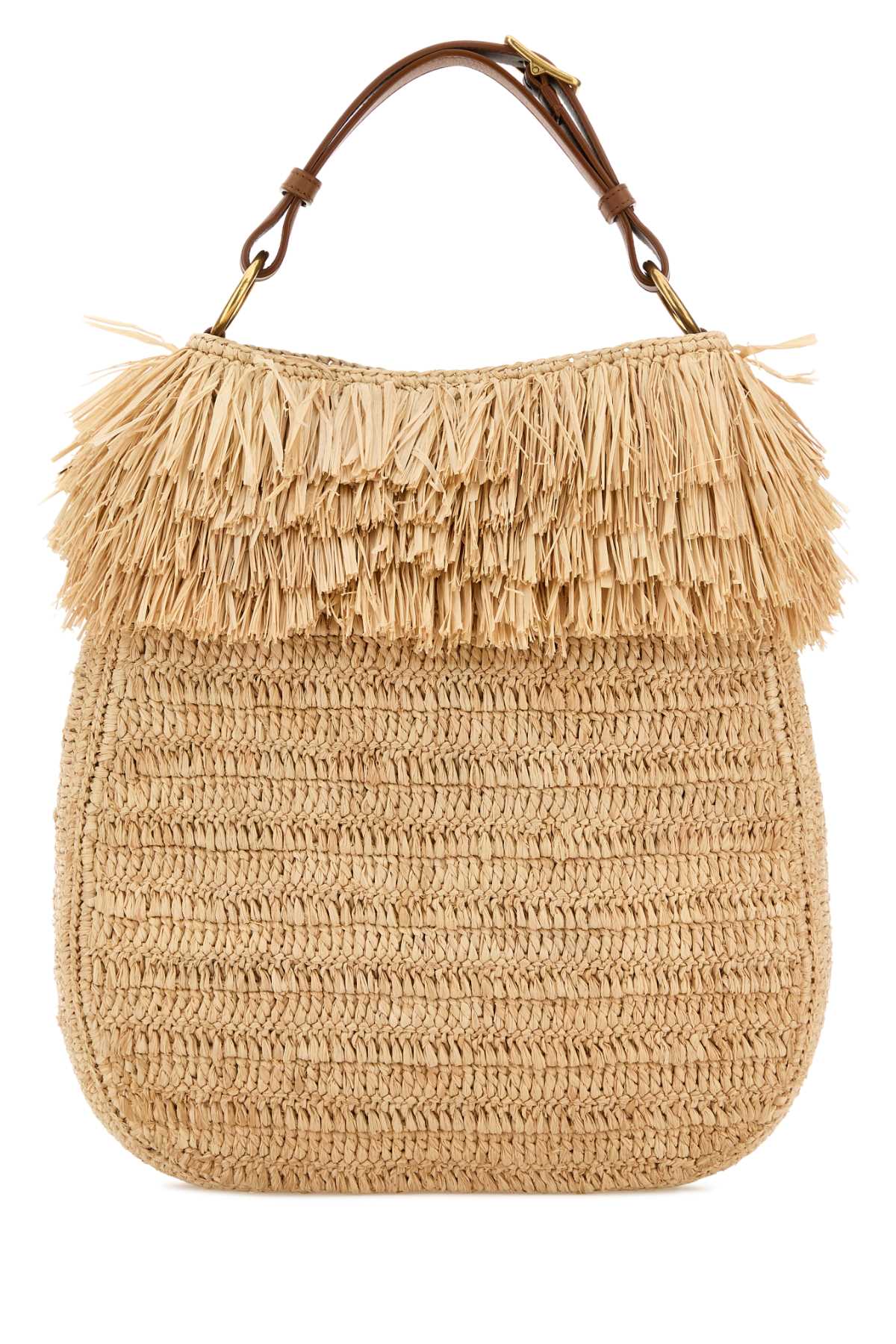 Saint Laurent Women Raffia Roady Shopping Bag