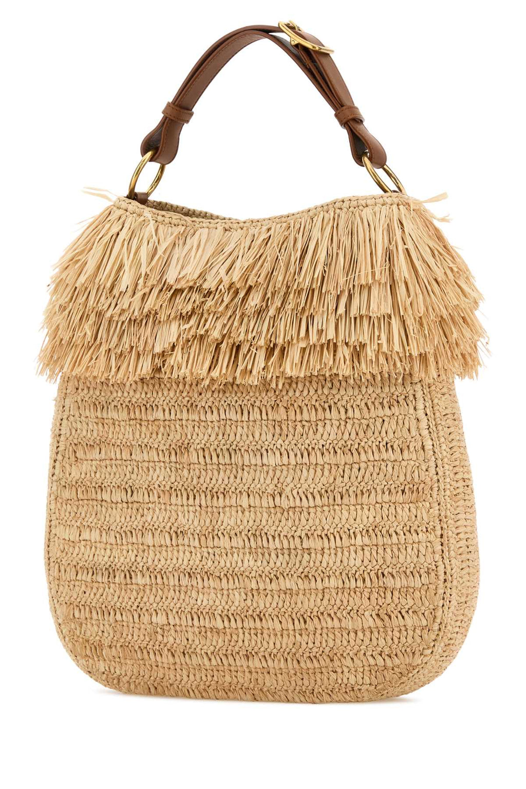 Saint Laurent Women Raffia Roady Shopping Bag