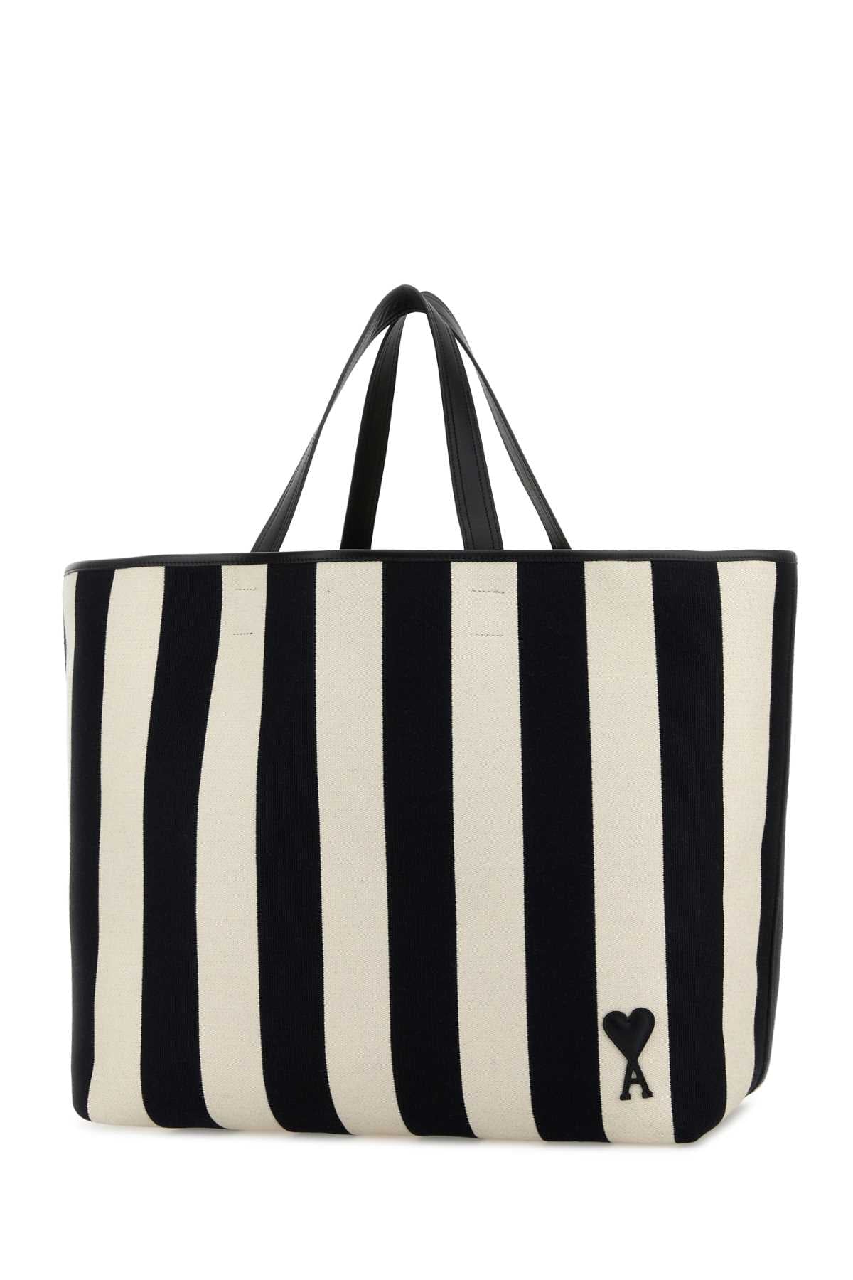 Ami Men Embroidered Canvas Shopping Bag