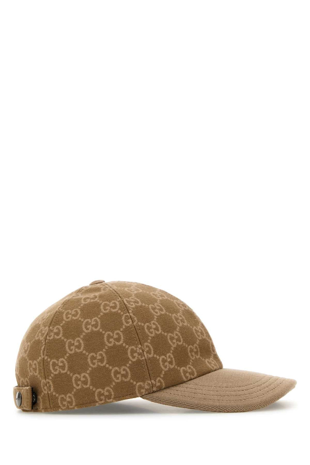 Gucci Men Embroidered Wool Baseball Cap