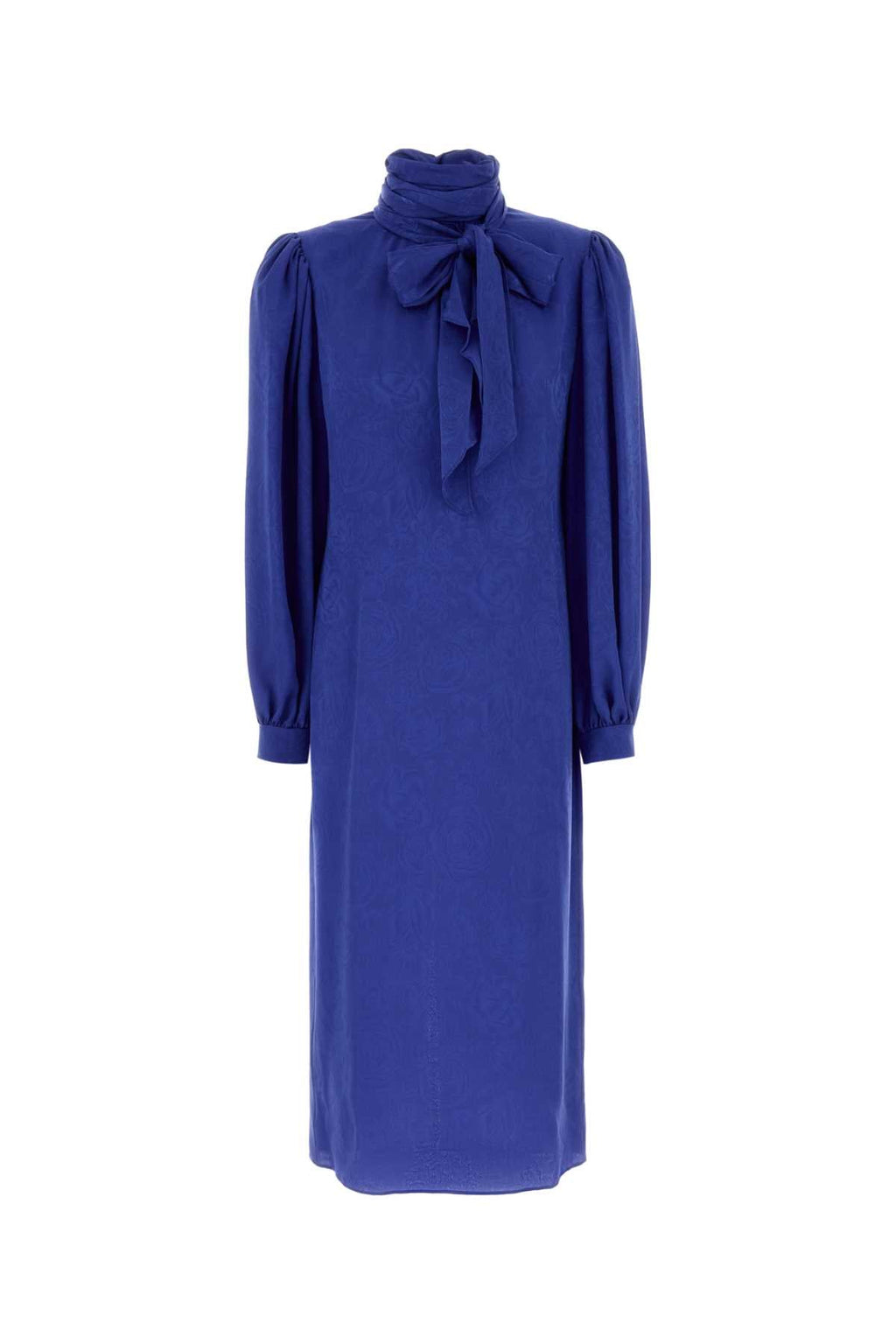 Gucci Women Blue Silk Dress