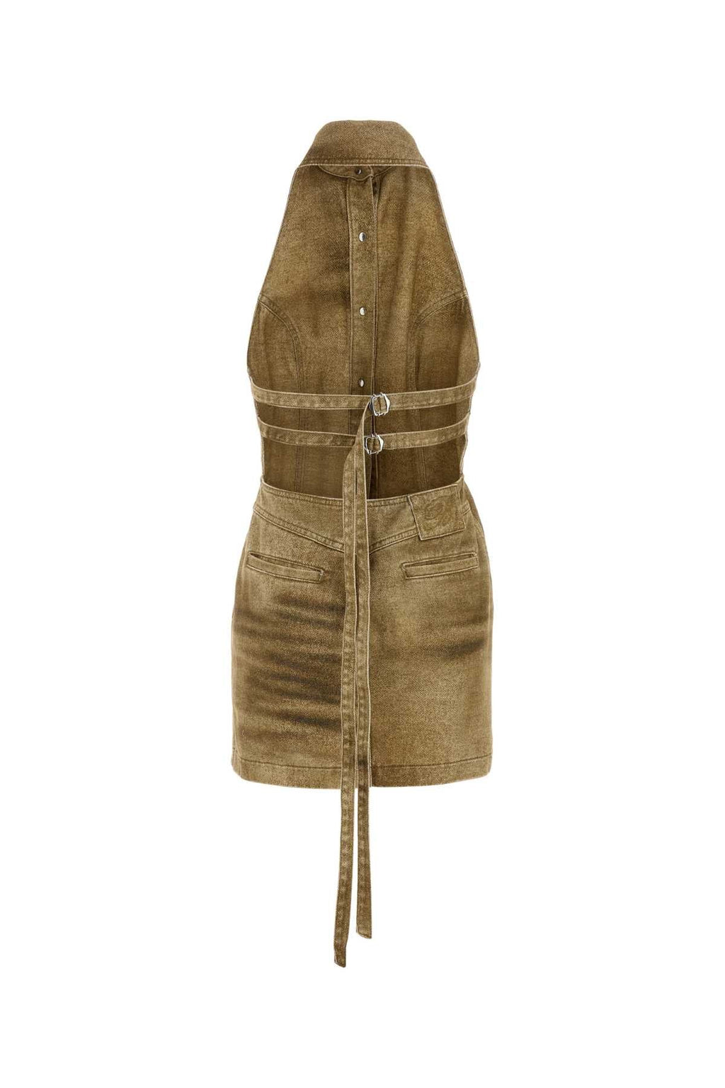 Blumarine Women Printed Denim Mini Dress