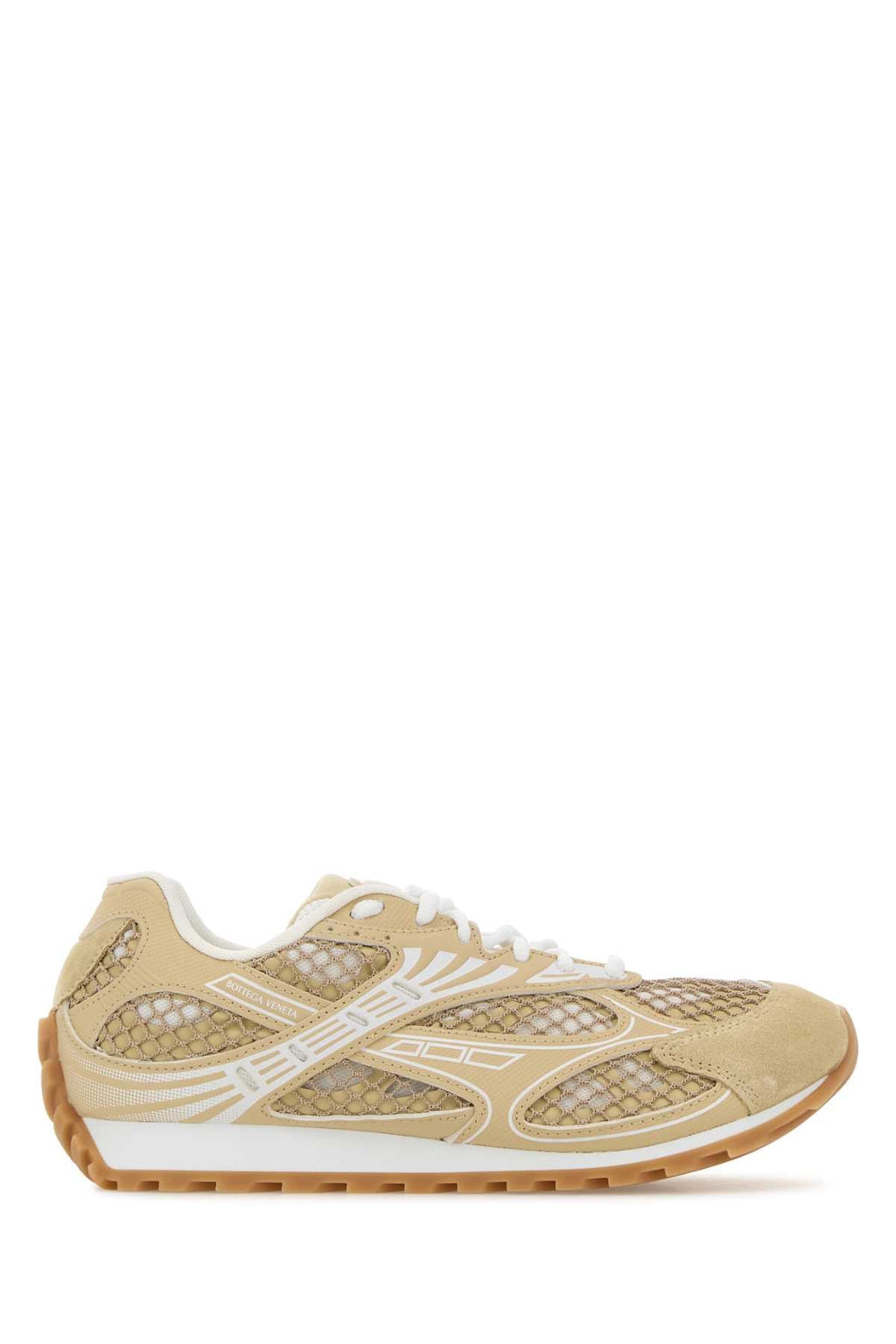 Bottega Veneta Women Beige Orbit Sneakers