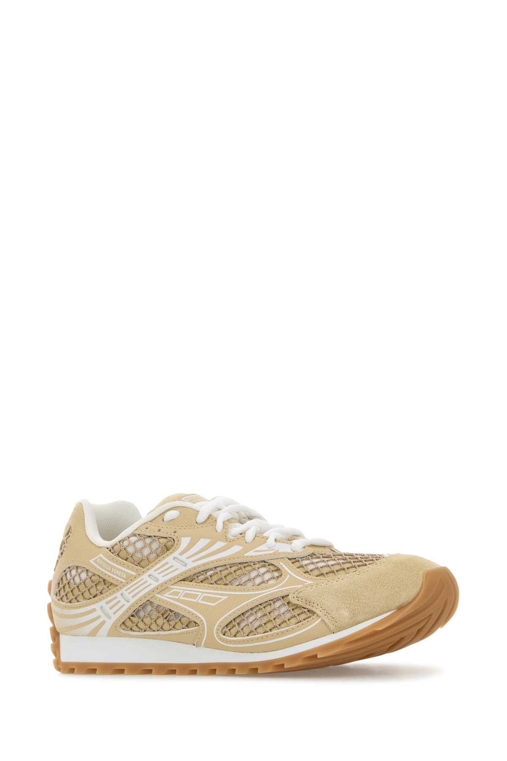 Bottega Veneta Women Beige Orbit Sneakers