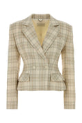 Magda Butrym Women Embroidered Cotton Blazer