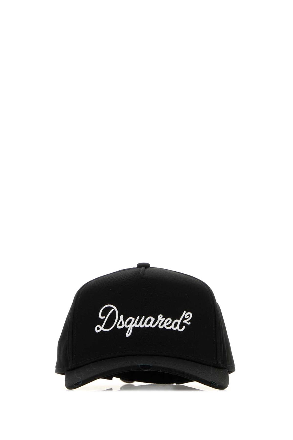 Dsquared Men Black Cotton Baseball Cap