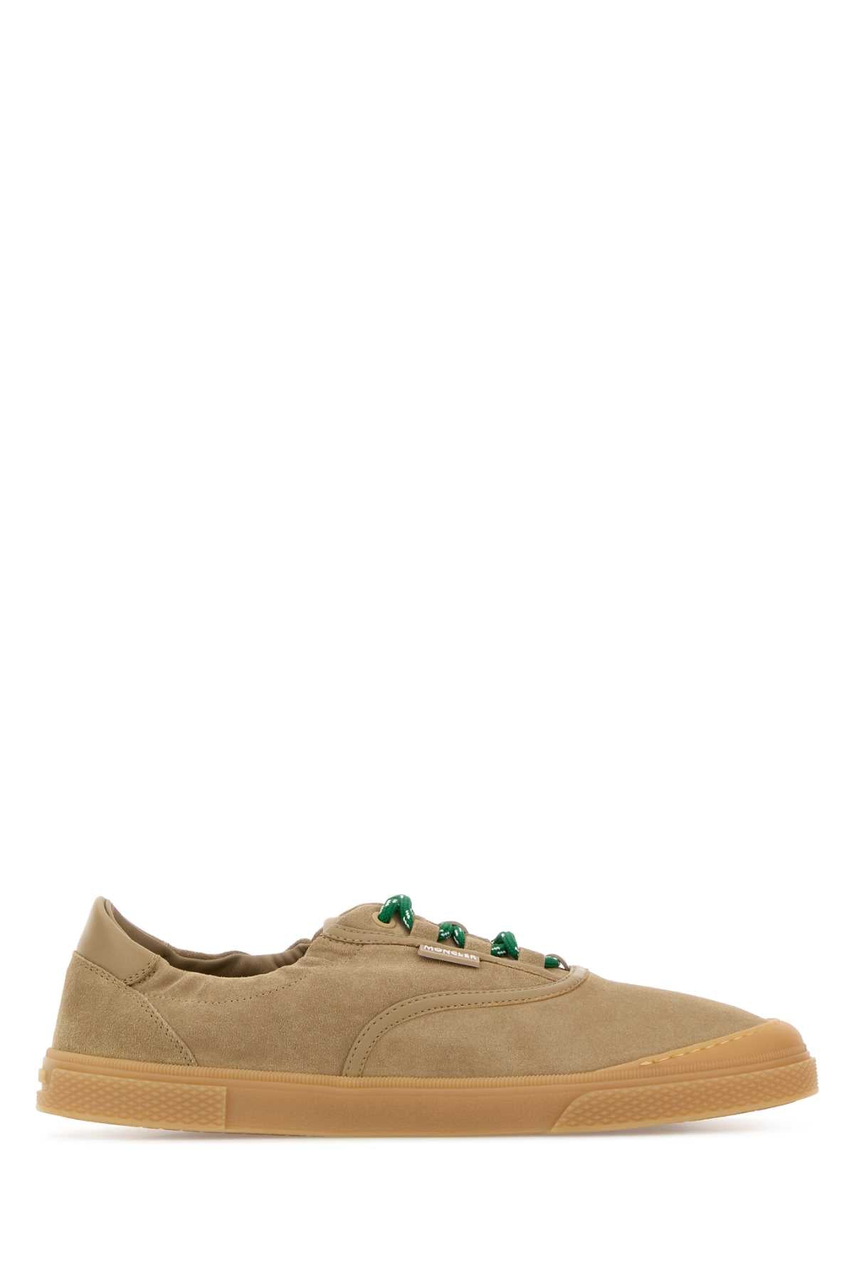 Moncler Men Biscuit Suede Vera Leisure Sneakers