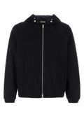 Moncler Men Midnight Blue Cotton Blend Sweatshirt