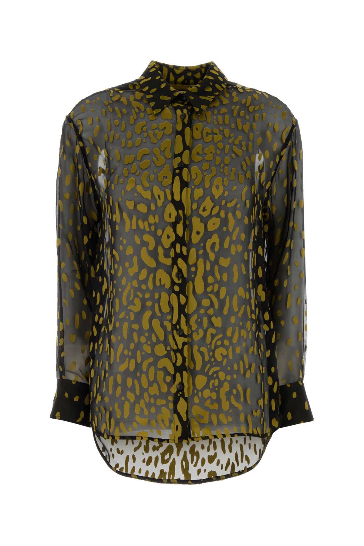 Salvatore Ferragamo Women Embellished Georgette Shirt