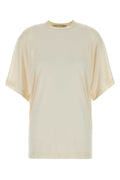 Carven Women Ivory Silk Oversize T-Shirt