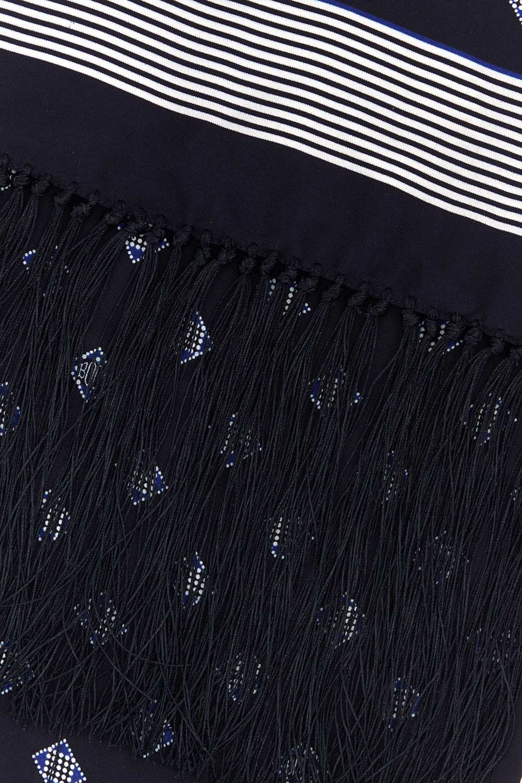 Bode Men Printed Silk Scarf
