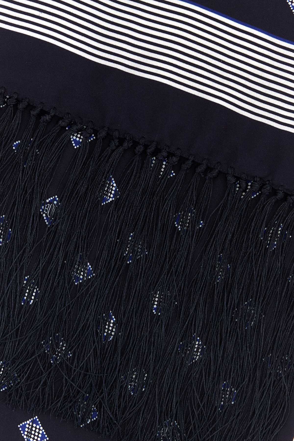 Bode Men Printed Silk Scarf