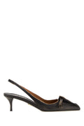 Prada Women Black Leather Pumps