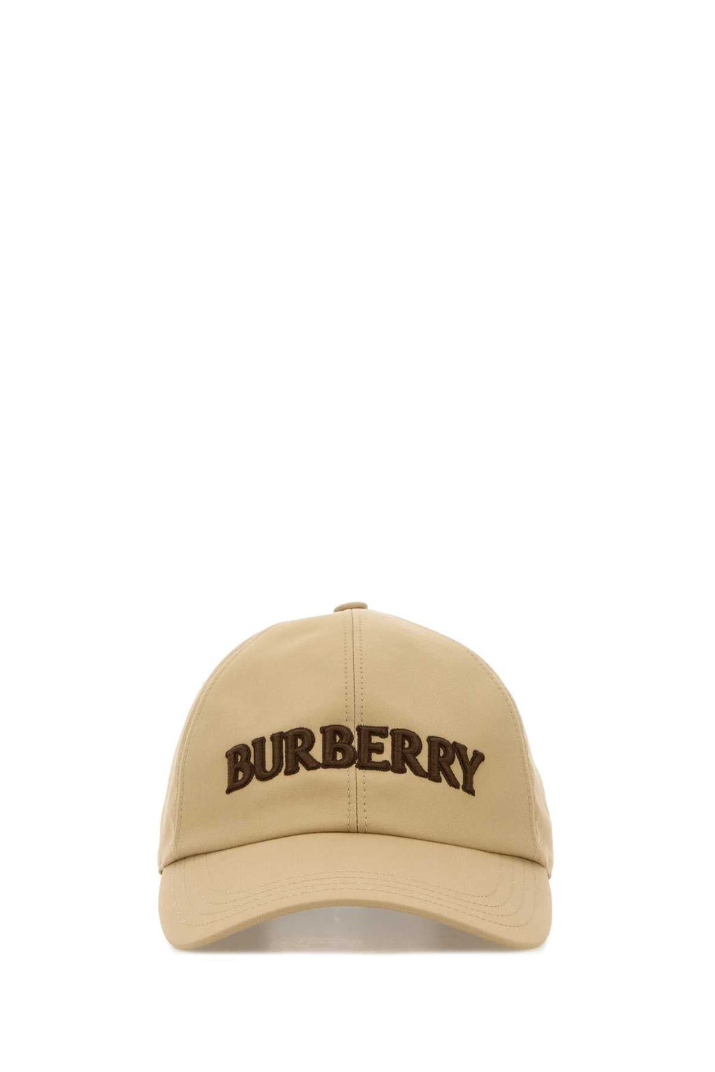 Burberry Women Beige Gabardine Baseball Cap