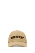 Burberry Women Beige Gabardine Baseball Cap