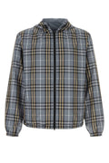 Burberry Men Embroidered Polyester Reversible Jacket