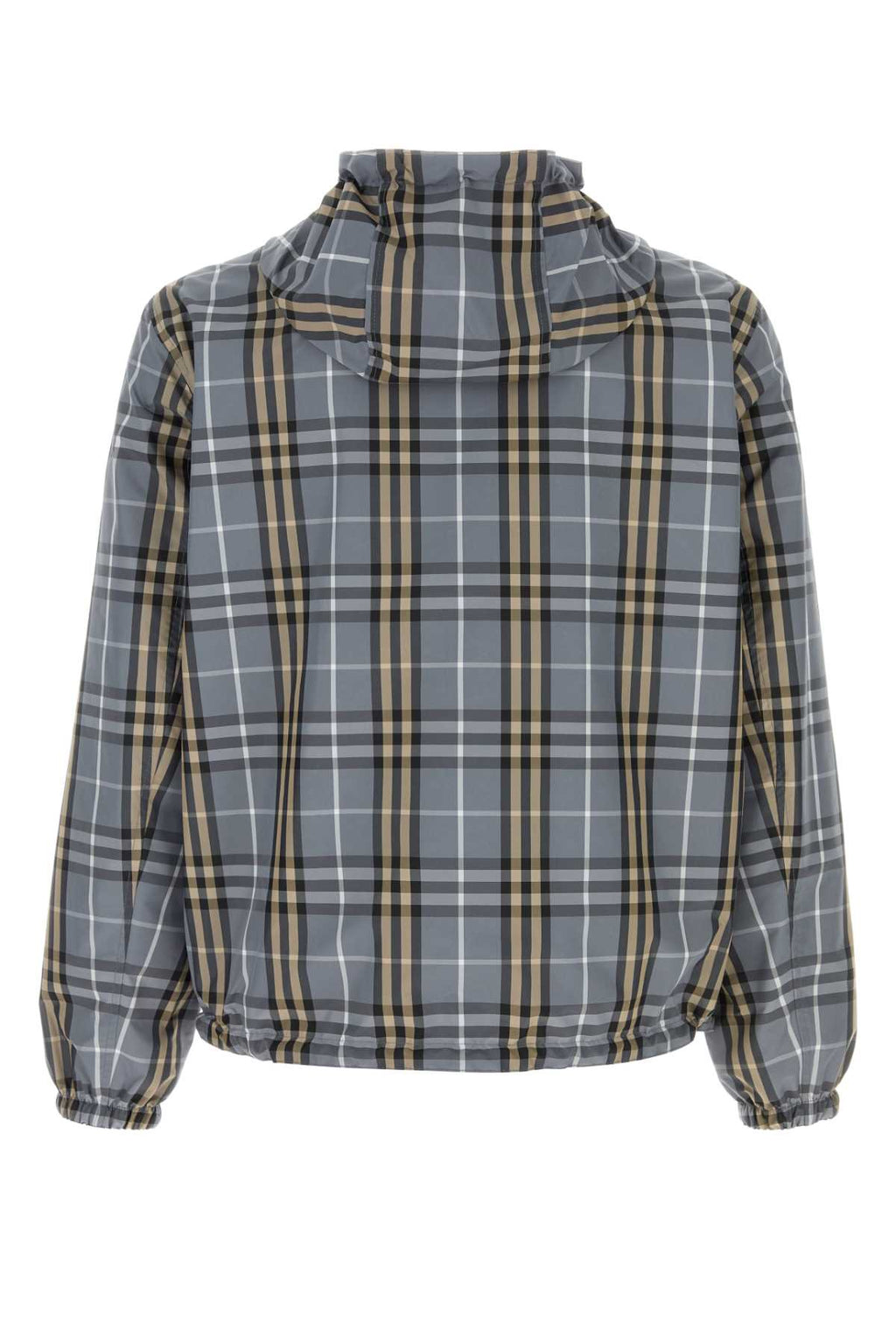 Burberry Men Embroidered Polyester Reversible Jacket
