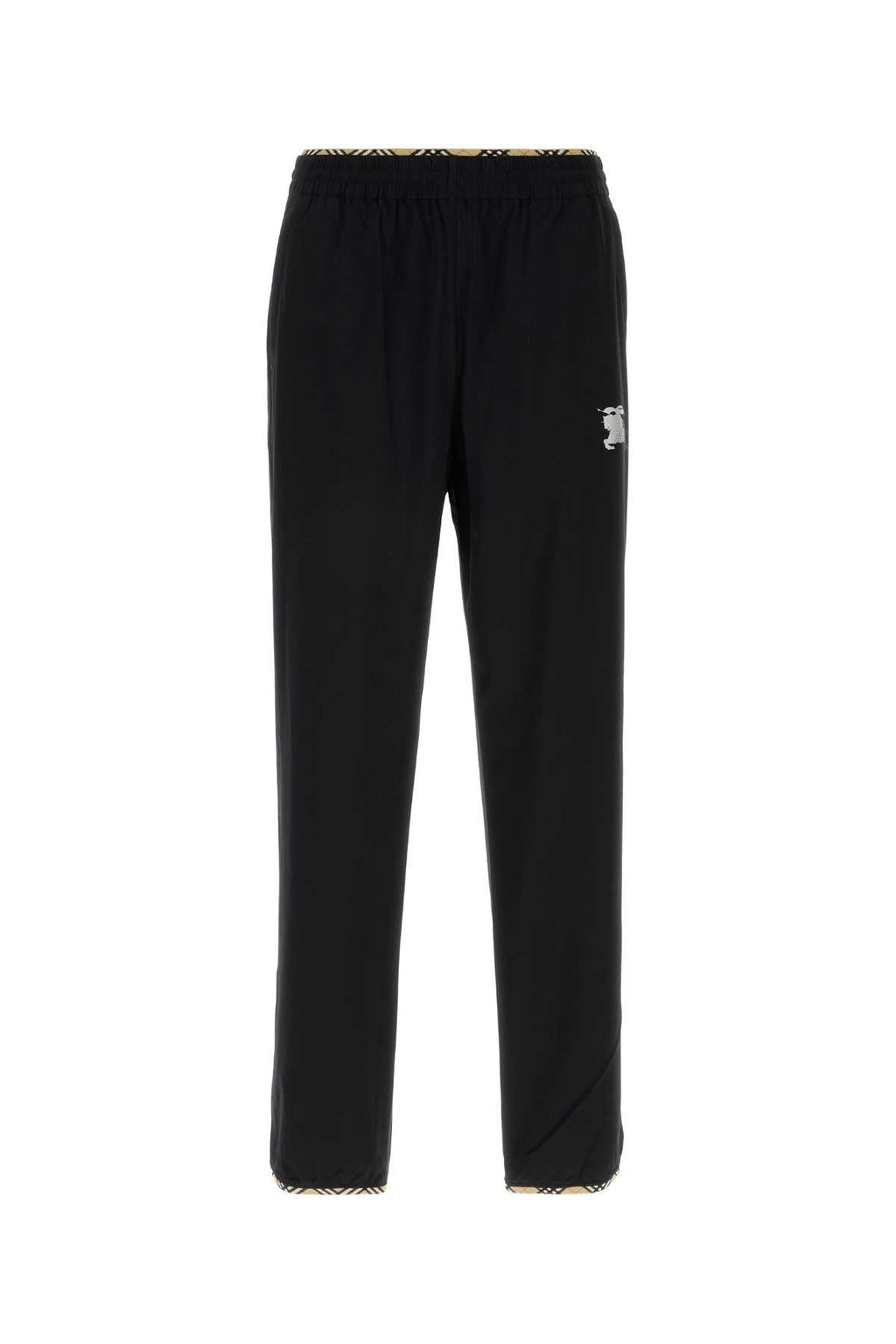 Burberry Men Black Stretch Nylon Joggers