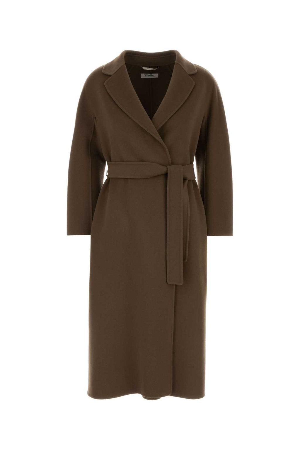 S Maxmara Women Mud Wool Esturia Coat