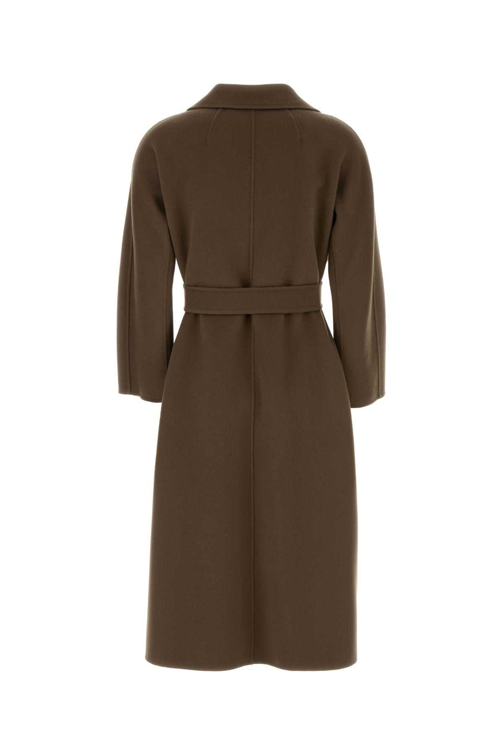 S Maxmara Women Mud Wool Esturia Coat