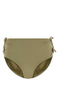 Eres Women Sage Green Stretch Nylon Christie Bikini Bottom