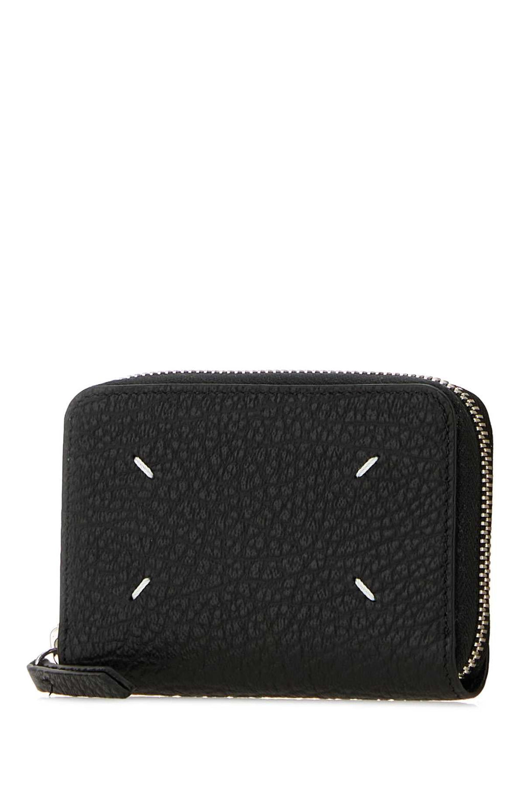 Maison Margiela Women Black Leather Wallet