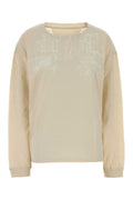 Maison Margiela Women Sand Cotton T-Shirt
