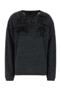 Maison Margiela Women Slate Cotton T-Shirt