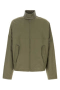 Bottega Veneta Men Sage Green Cotton Jacket